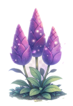 Velvetspire, a tall velvety plant